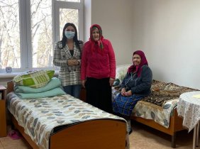 For the senior care facility in the village of Sarata-Galbena