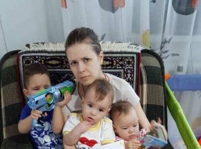 A Young mother with three children needs help!