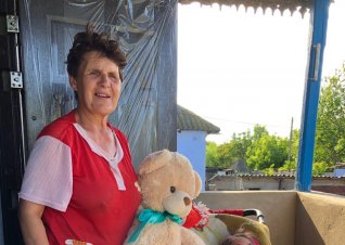 Din inimă pentru bunica Galina