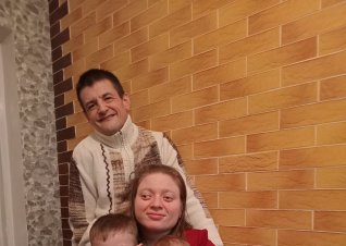 Din inimǎ pentru familia Poroșenco