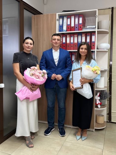 O recunoștință care aparține TUTUROR: Roland Tseber, Președintele Coaliței Europene din Ucraina, in vizita la Caritate.MD!